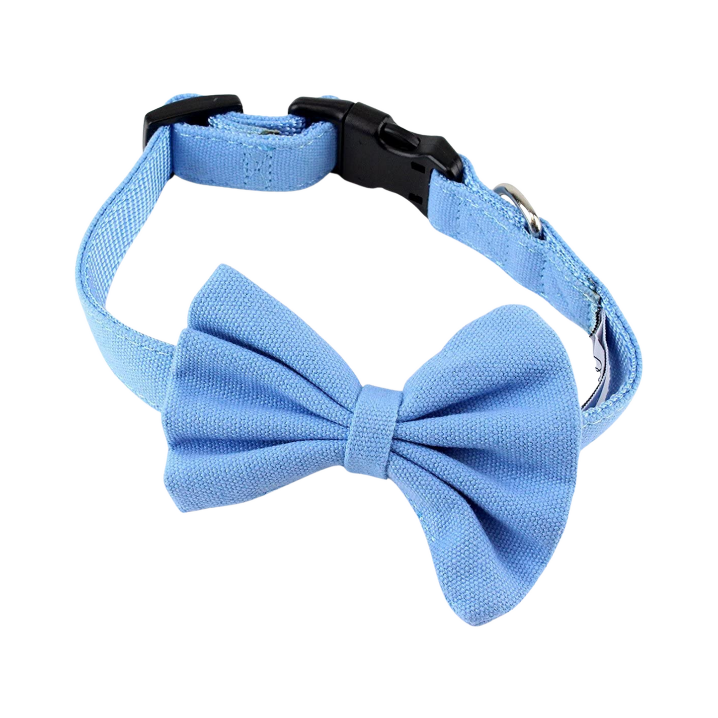 Midlee Bow Tie Dog Collar Canvas