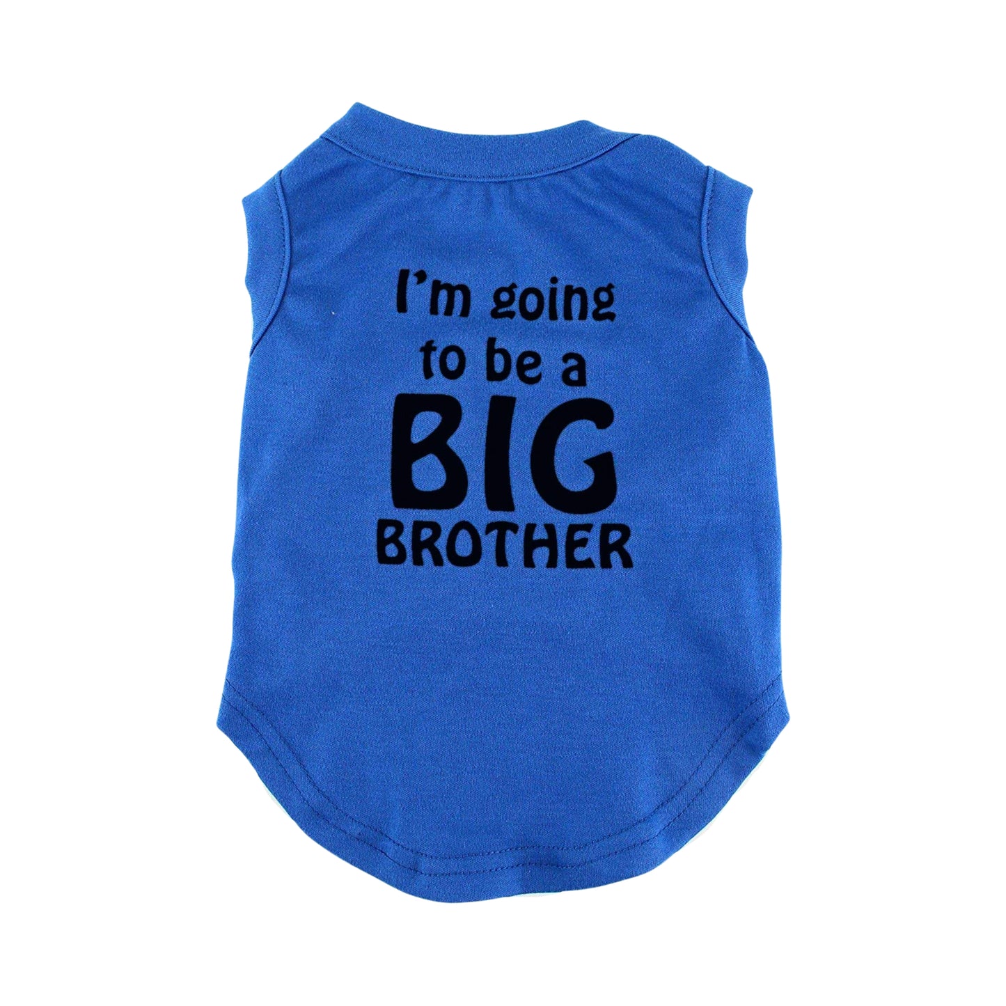 Midlee I'm Going to be a Big Brother Dog Shirt (XXX-Large)