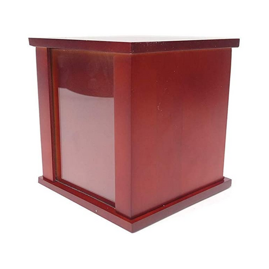 Midlee Birch/Dark Cherry Urn B006