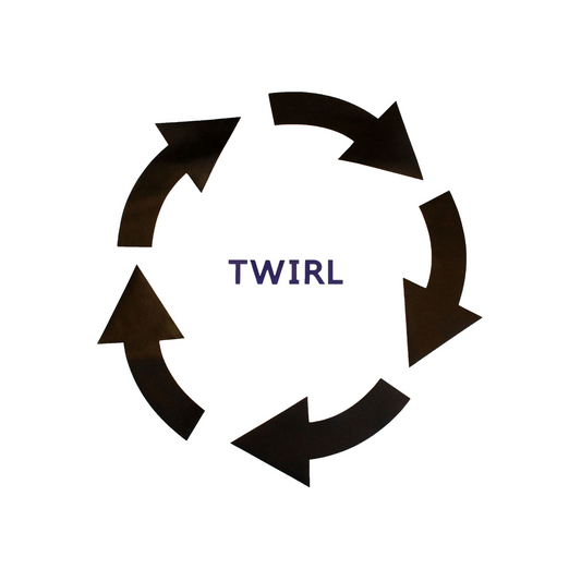 Midlee Sensory Path Decals for Floor & Wall- Set of 9 Vinyl Designs