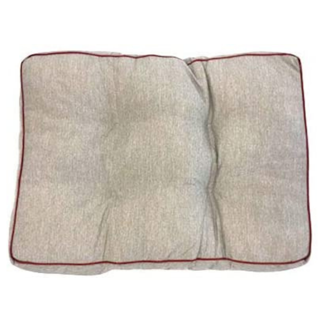 Midlee Grey Tufted Indoor/Outdoor Dog Bed