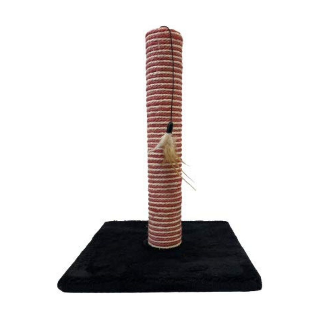 Midlee Candy Cane Christmas Cat Scratcher Post