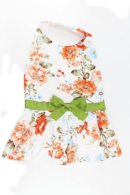 Midlee Vintage Floral Big Dog Dress (XXX-Large)