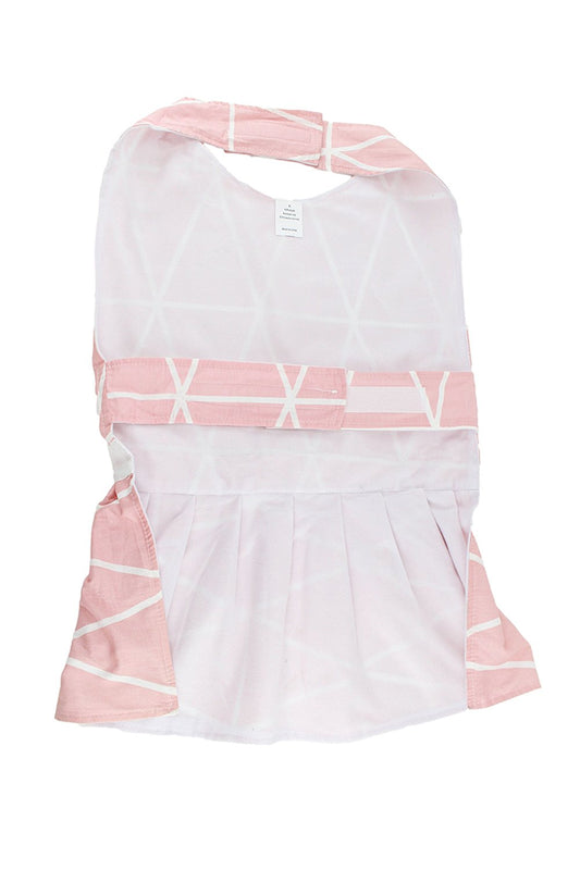 Midlee Pink Geometric Big Dog Dress