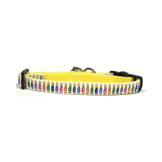 Midlee Birthday Cat Collar with Safety Buckle