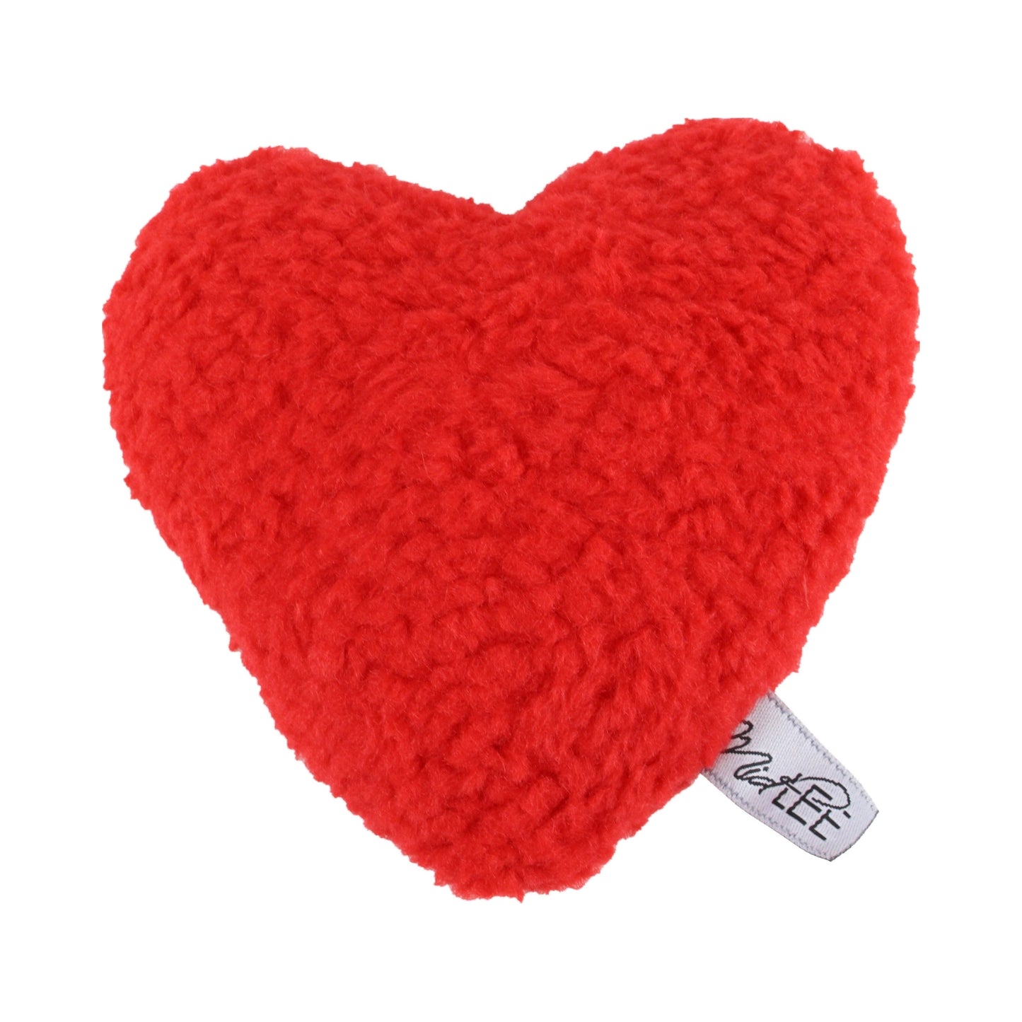 Plush Red Heart Valentine's Day Dog Toy