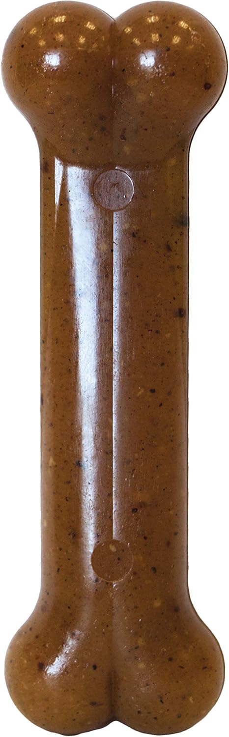 Nylabone Puppy Bone Regular Size Chew Toy - Chicken Flavor