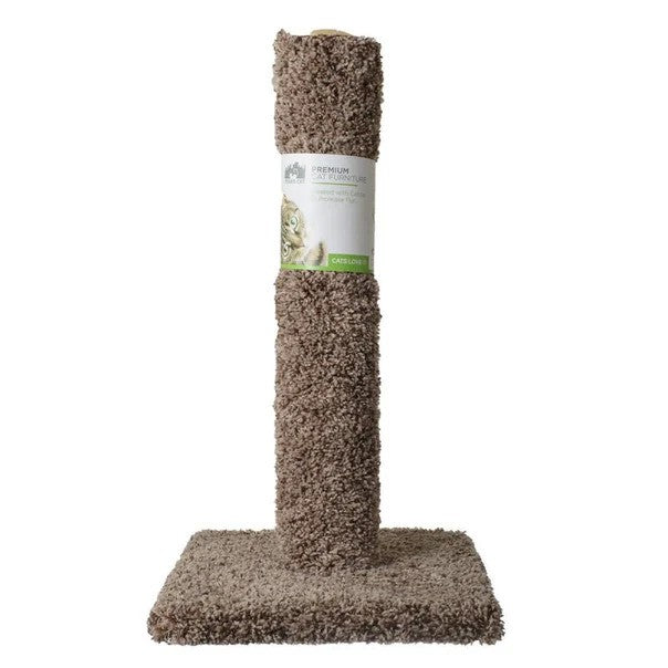 Urban Cat Cat Carpet Scratching Post - Assorted Colors- 26"-DS