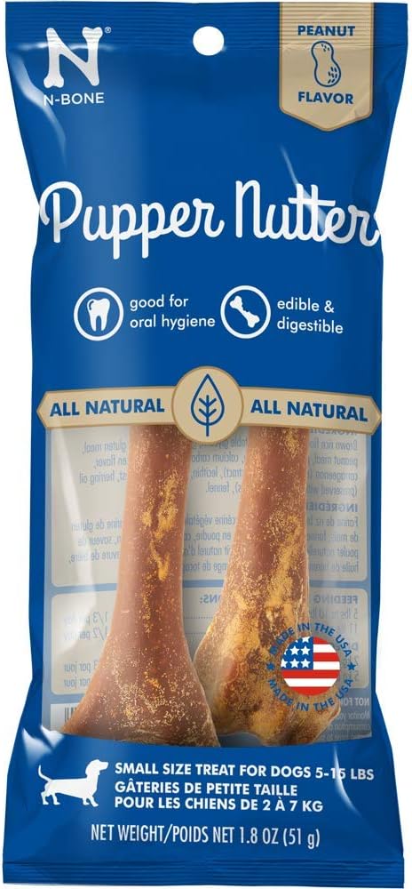 N-Bone Pupper Nutter N-Bone For Small Dogs Small 5-15 lbs (2 Pack)