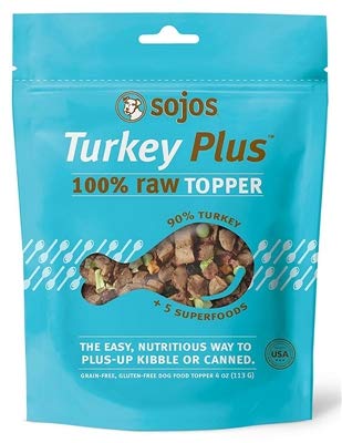 SOJOS Raw Dog Food Topper (Pack of 3 Flavors)