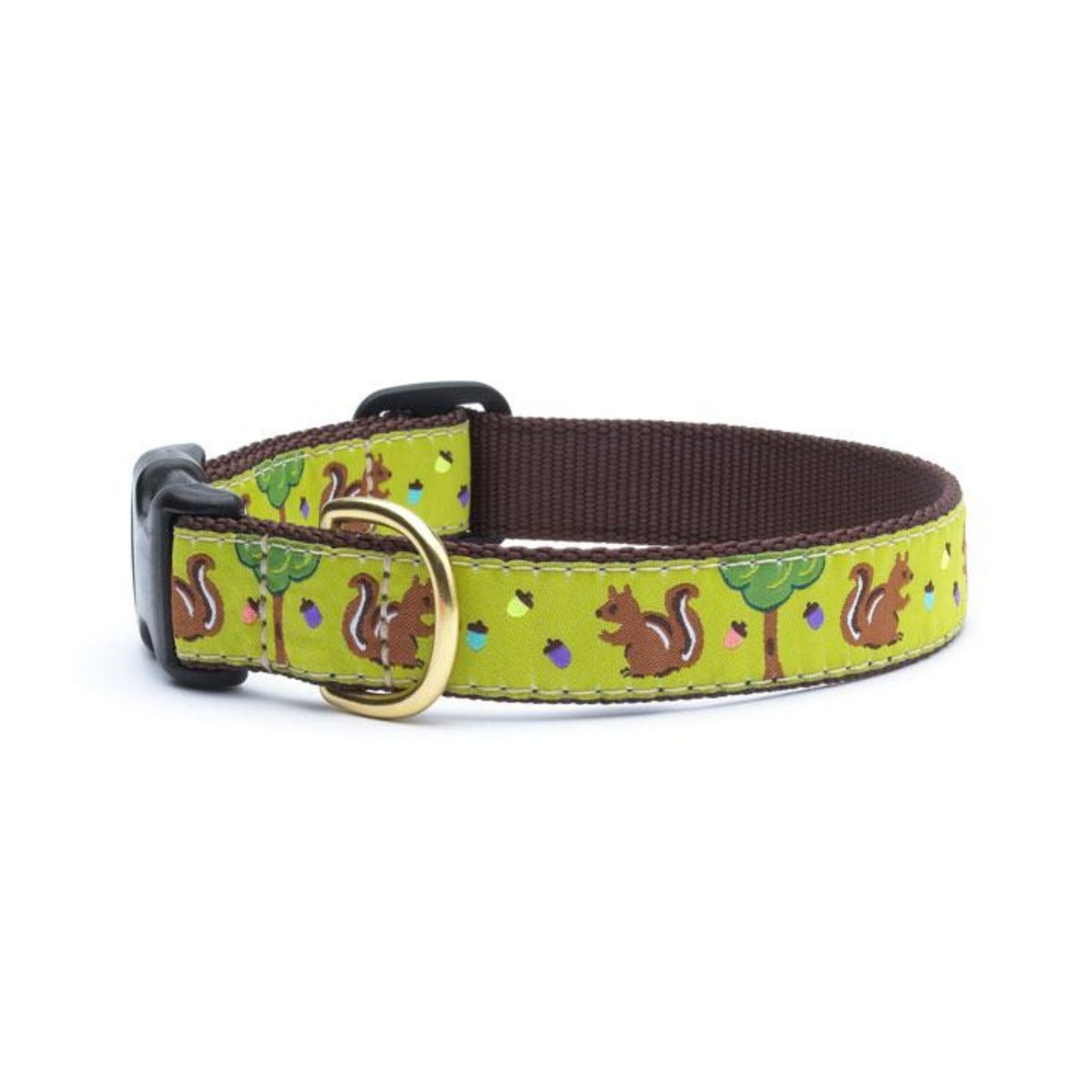 Up Country Nuts Dog Collar (S (9-15”); Wide 1”)