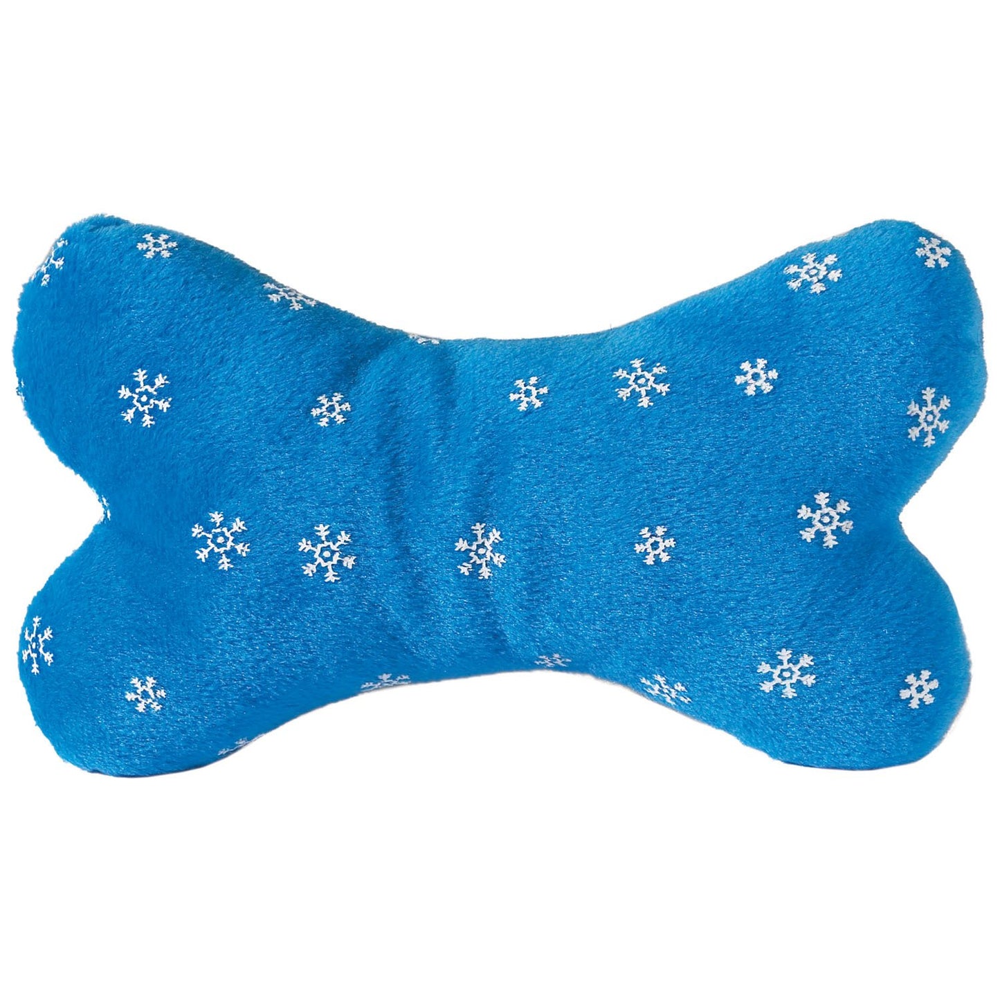 Zanies Blizzard Bone Dog Toys, Large Blue, 7.25"