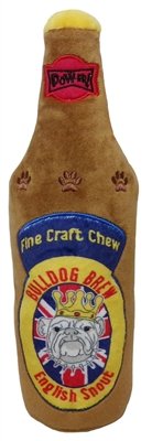 Lulubelles Power Plush Bulldog Brew Dog Toy (Small)