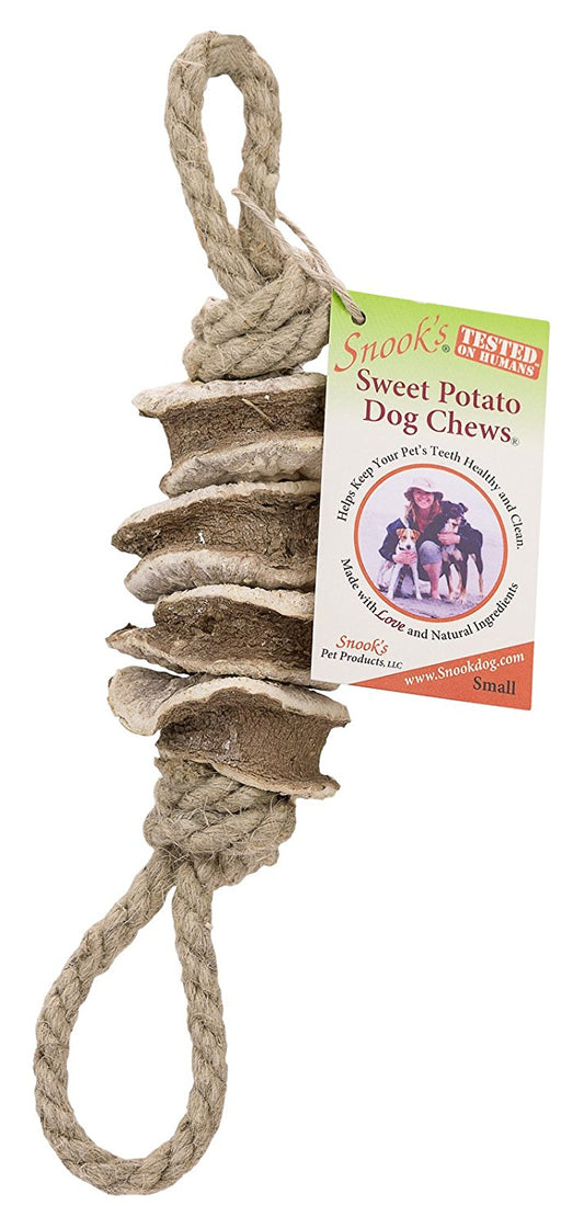 Snook's GMO-Free Sweet Potato Dog Chew Small