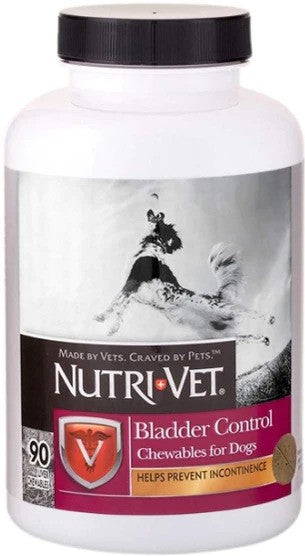 Nutri-Vet Bladder Control Liver Chewables - 90 Tablets