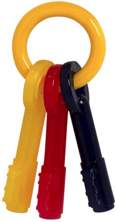 Nylabone Puppy Chew Teething Keys Chew Toy - X Small