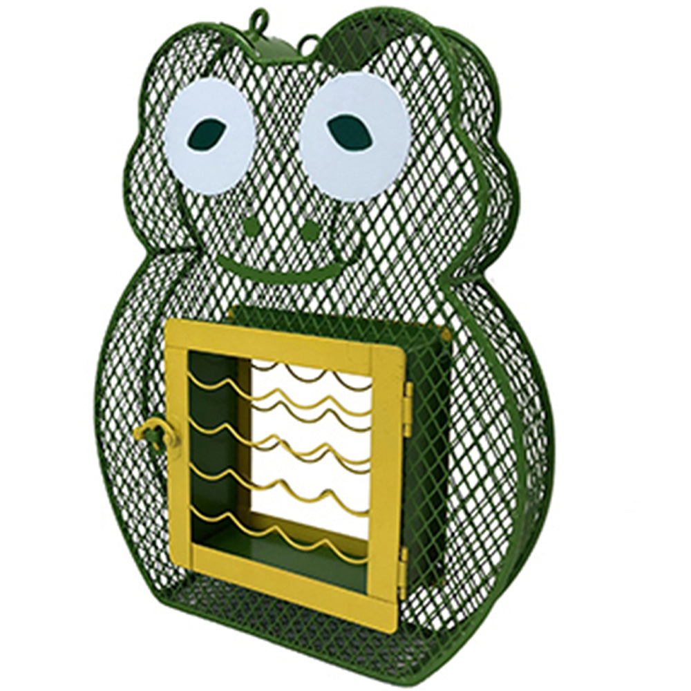 Heath Outdoor Products Frog Suet and Seed Feeder - Green/Yellow