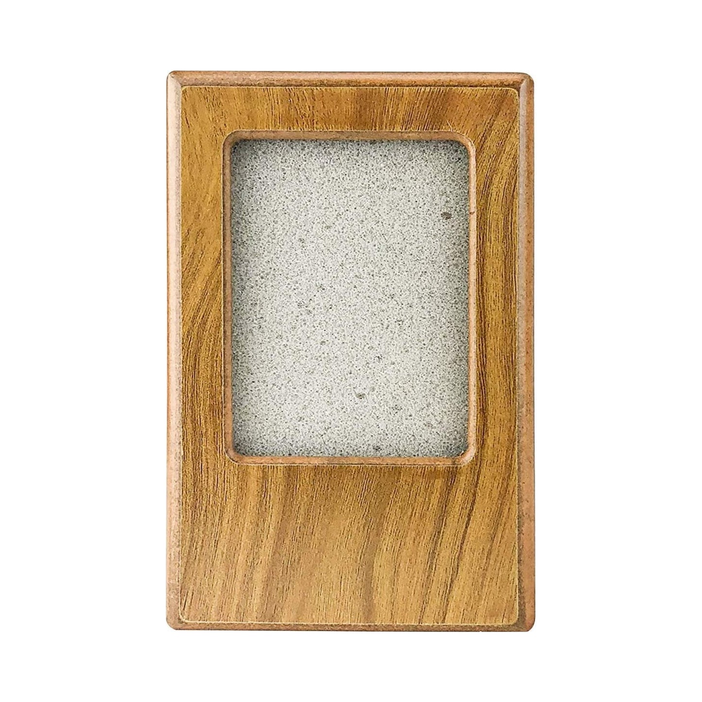Midlee Oak Picture Frame Pet Urn 6.5" x 4.75" x 5", Up to 70lb Pet