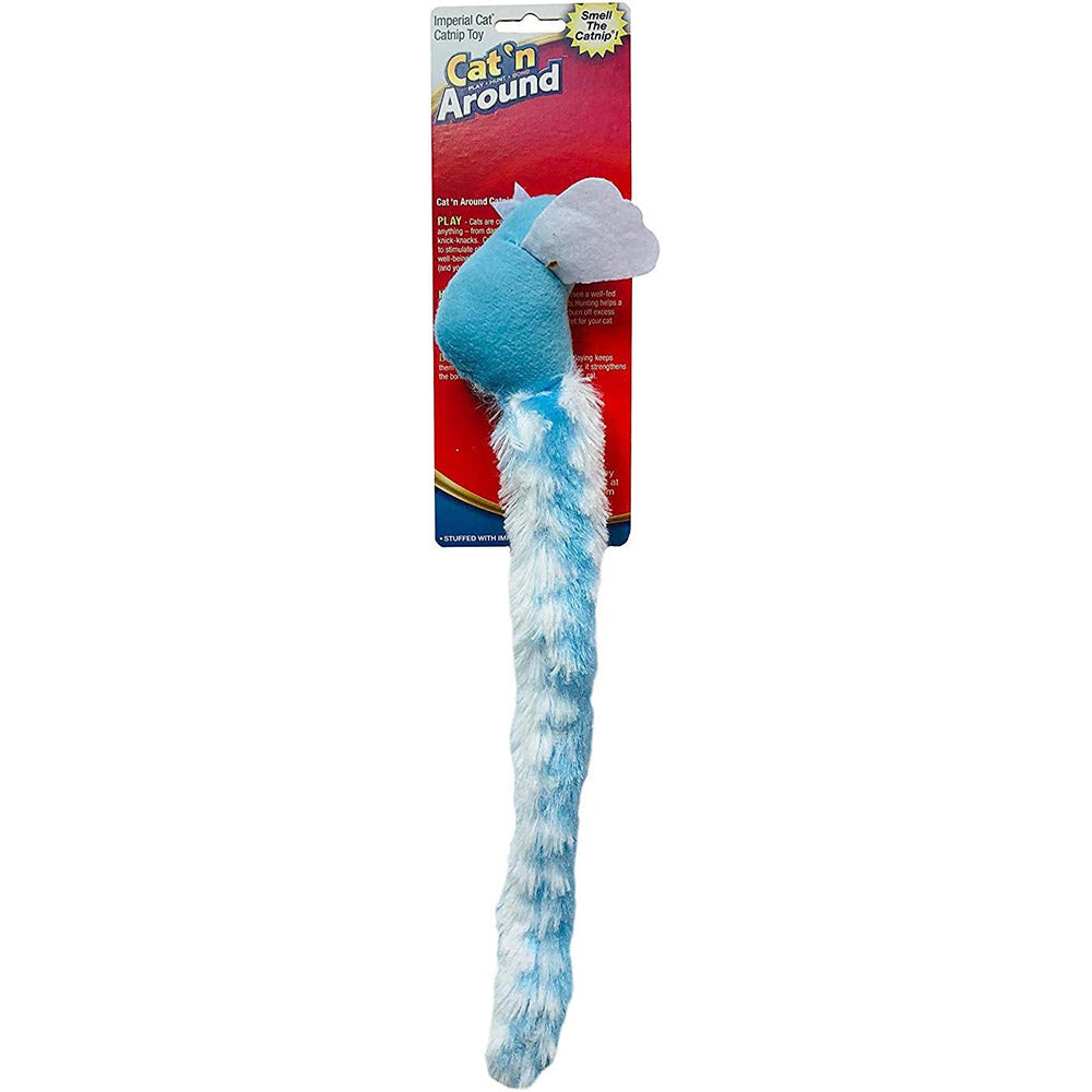 Imperial Cat Cat 'n Around Crinkle Tail Catnip Bird Toy