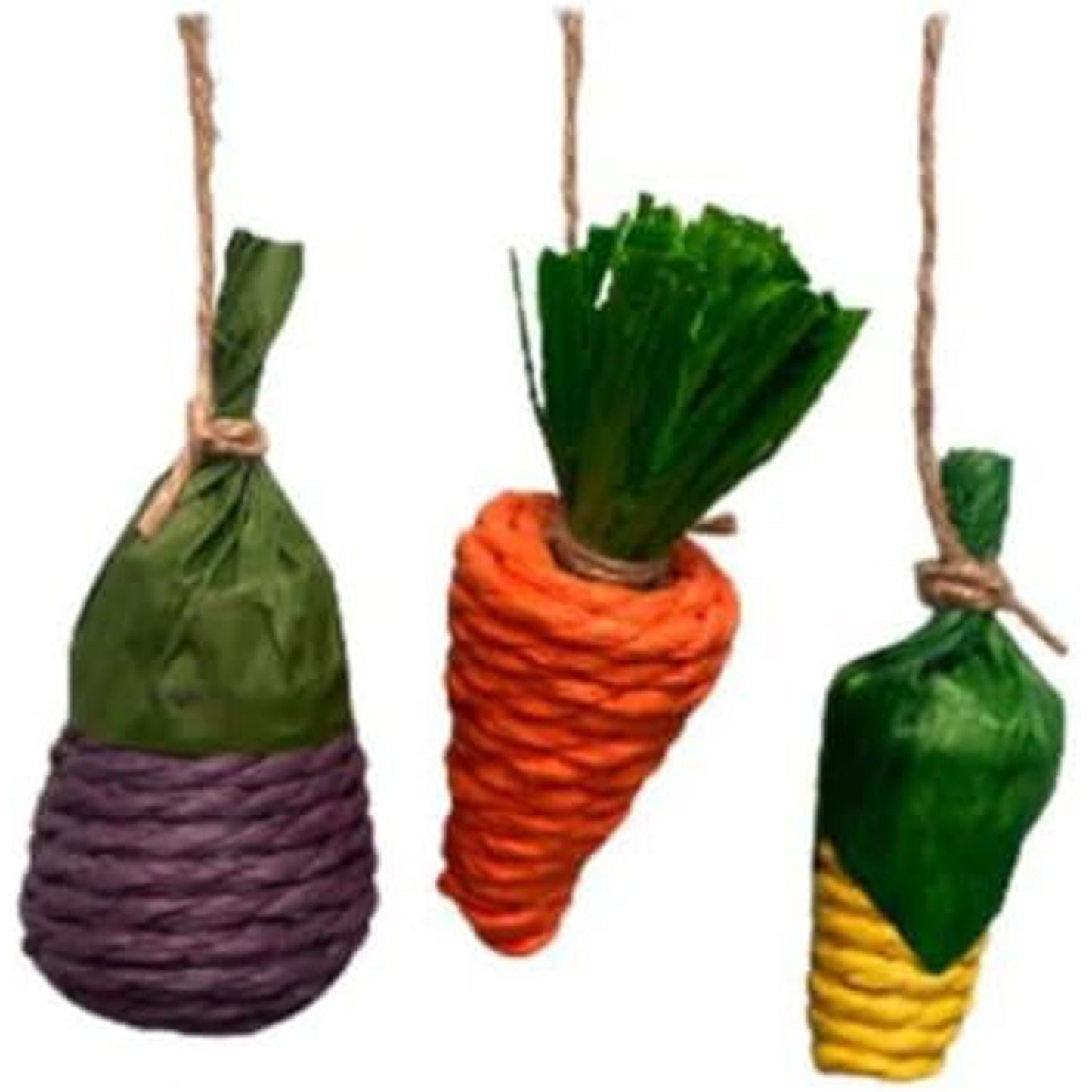 A&E Cage Company Nibbles Veggie Patch Small Chew Pet Toy