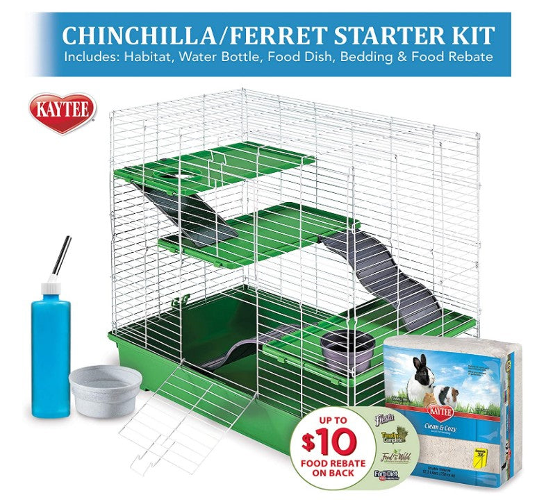 Kaytee My First Home Chinchilla or Ferret Starter Kit