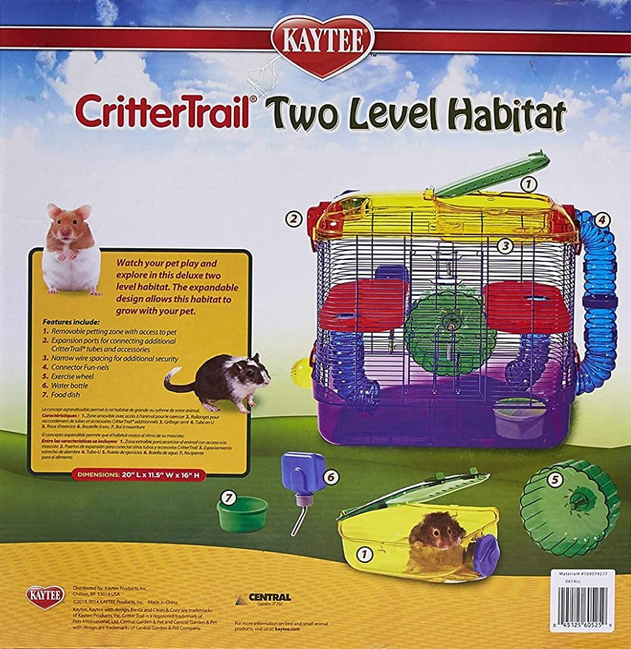 Kaytee Critter Trail 2 Level Habitat