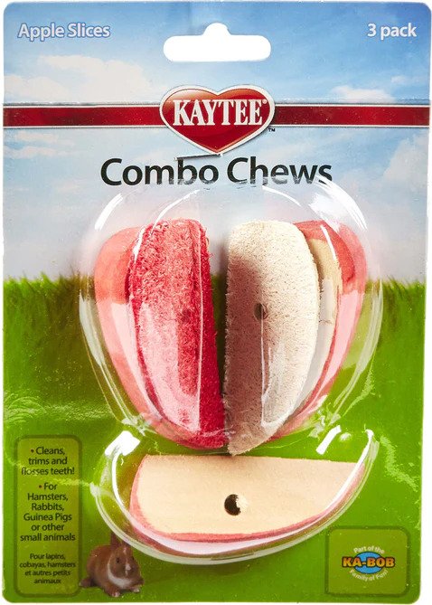 Kaytee Combo Chews Apple Stices - 3-Pack