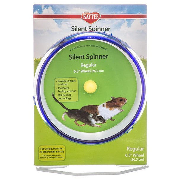 Kaytee Silent Spinner Small Pet Wheel Assorted Colors - Regular (6.5" Diameter)