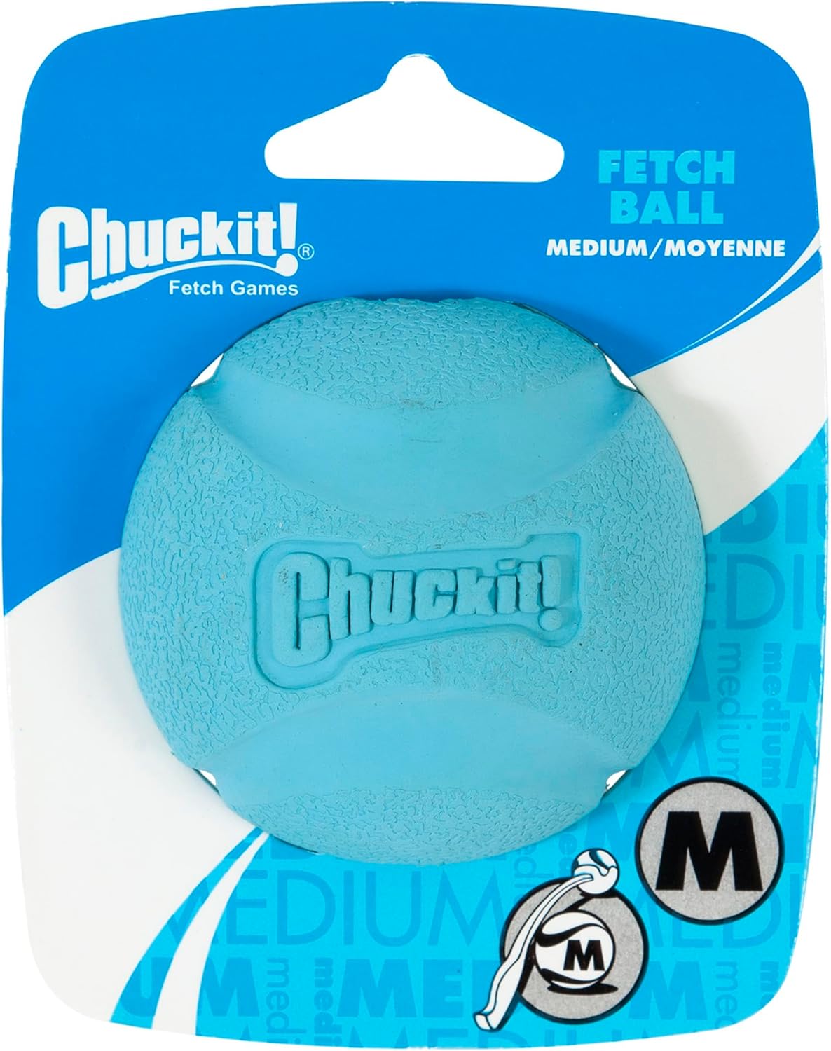 Chuckit High-Bounce Rubber Fetch Ball - Medium- 2 Pack