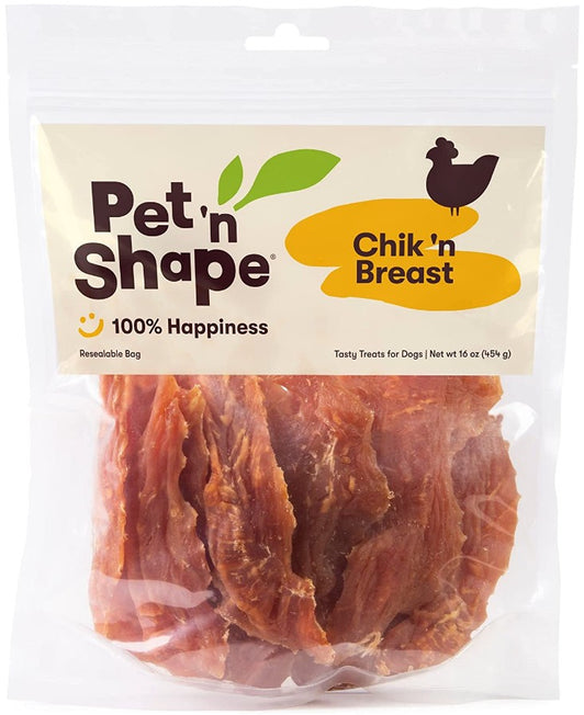 Pet 'n Shape Chik 'n Breast Dog Treats - 16 oz