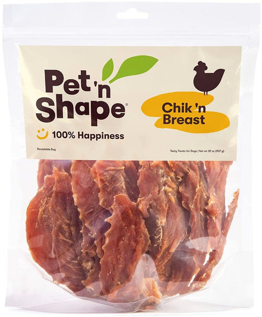 Pet 'n Shape Chik 'n Breast Dog Treats - 32 oz