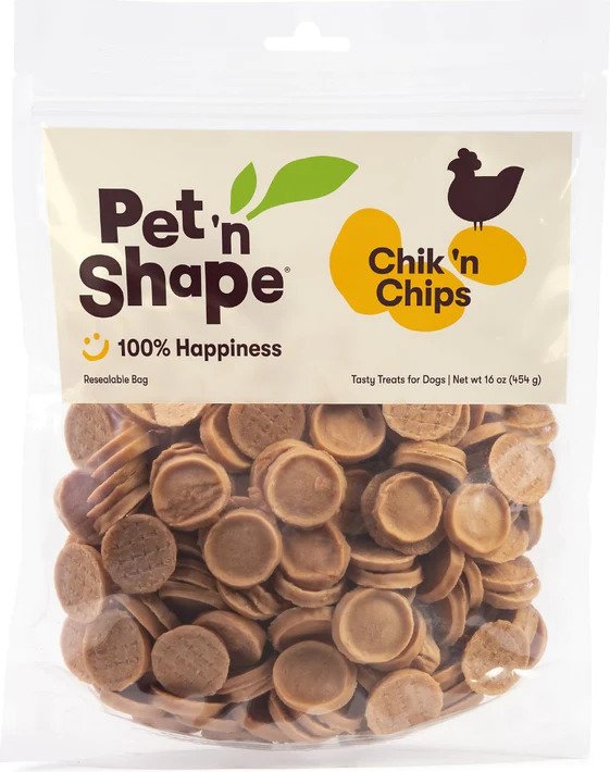 Pet 'n Shape Chik 'n Chips Dog Treats -16oz