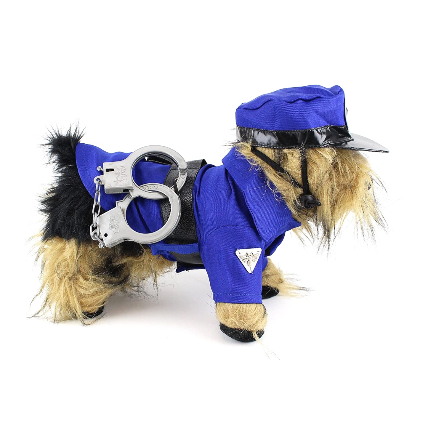 Midlee Police Man Dog Costume