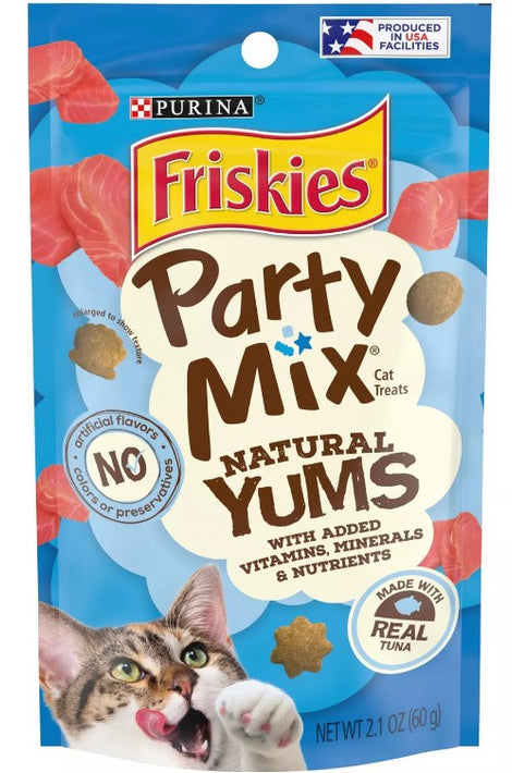 Friskies Natural Sensations Cat Treats Tuna Flavor - 2.1 oz