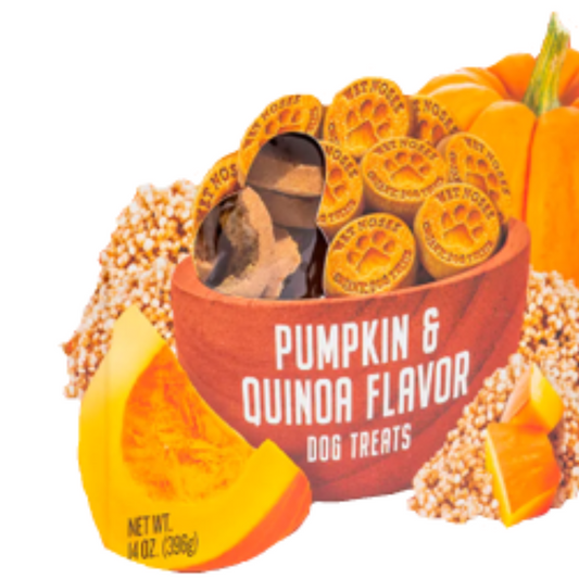 Wet Noses All Natural Dog Treats, Pumpkin, 14oz