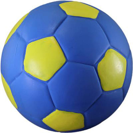 PetSport Naturflex Large Soccer Ball Latex Dog Chew Toy - 5"