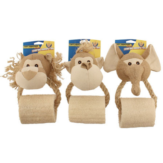 PetSport DigPETS Loofah Buddy Tug Assorted Colors