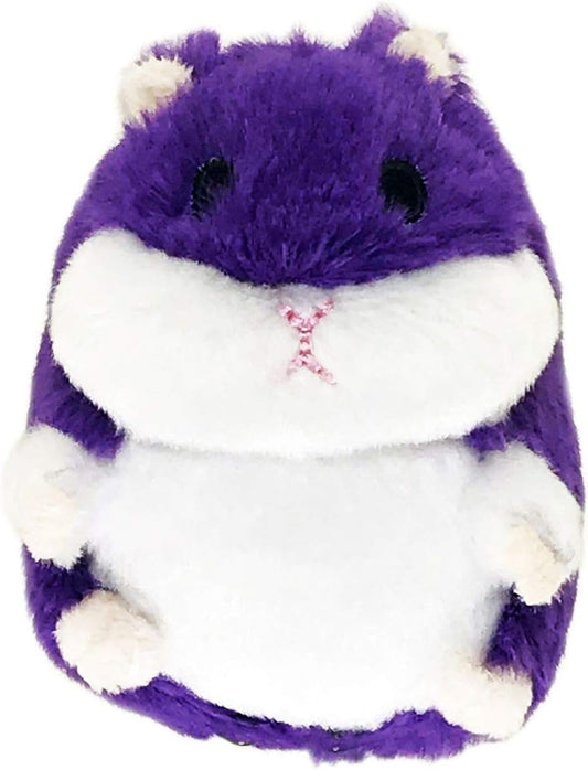 Petsport Tiny Tots Fat Hamster Plush Dog Toy Purple