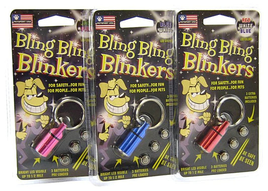 Petsport USA Bling Bling Blinkers - Assorted Colors