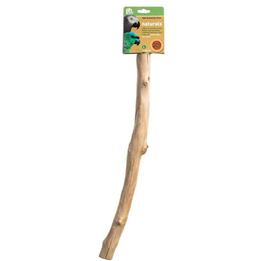 Prevue Pet Naturals Coffee Wood Straight Branch Perch - 18" Long