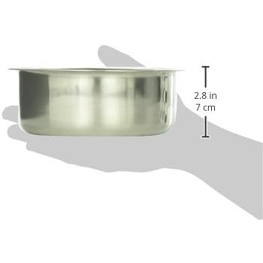 QT Dog Stainless Steel Pet Bowl Coop Cup with Clamp - 48 oz