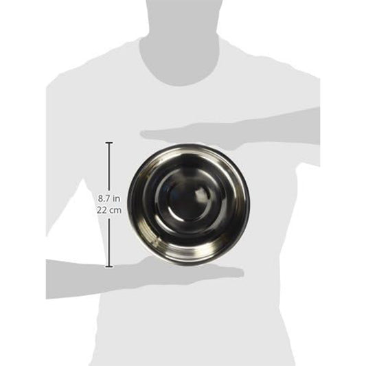 QT Dog Stainless Steel Pet Bowl Coop Cup with Clamp - 64 oz