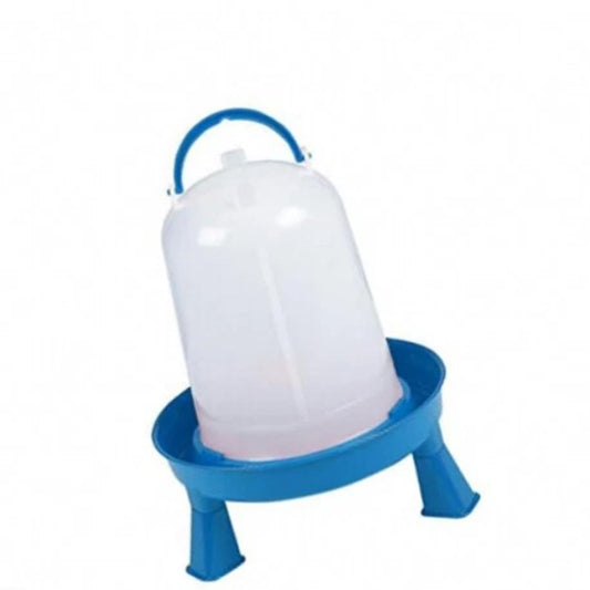 Double-Tuf Poultry Waterer with Legs Durable Water Container - 1.5 Quart