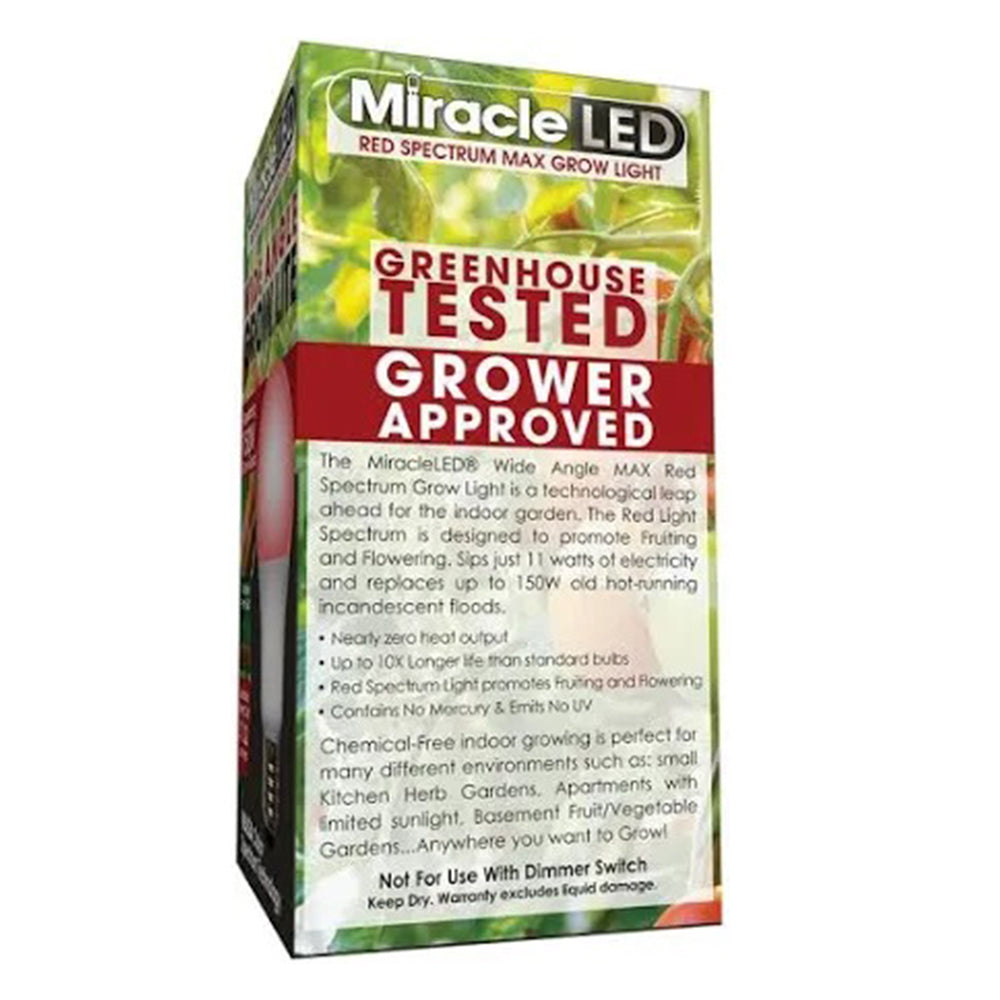 MiracleLED Red Wide Angle Multi-Plant Led Grow Light Replacing - 150W