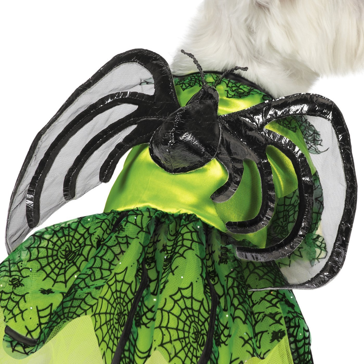Zack & Zoey Spider Princess Costume for Dogs, 16" Medium