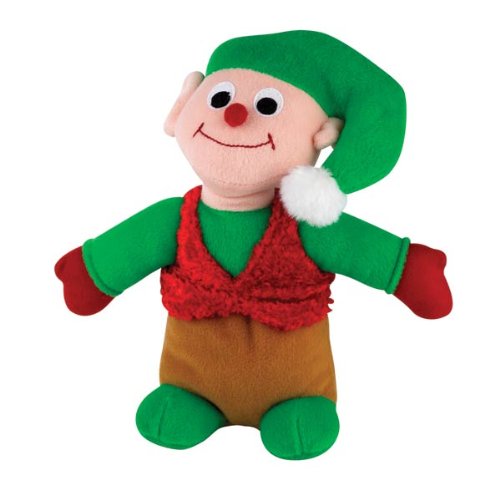 Zanies Holiday Friends Dog Elf Toys, 11"