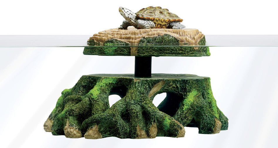 Zilla Freestanding Floating Basking Platform - Turtle Trunk