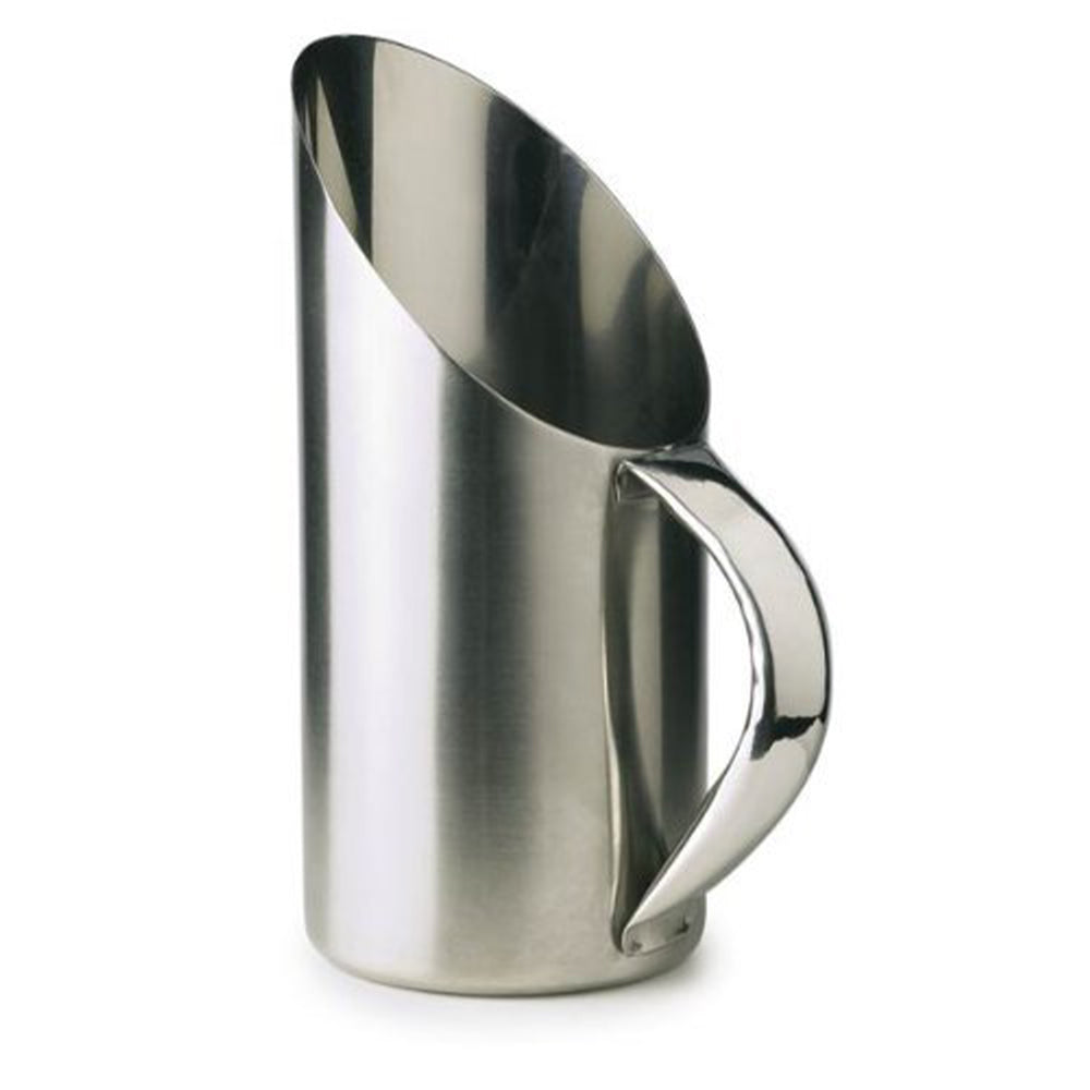 2X Pet Studio Stainless Steel Matte Finish Pet Scoop, 5-1/2-Inch