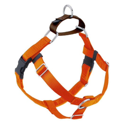 Freedom No-Pull Harness ONLY, Medium 1" Rust Orange