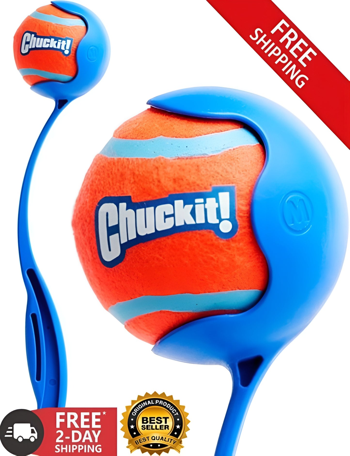 Chuckit Pocket Ball Launcher Dog Toy - Medium (12")